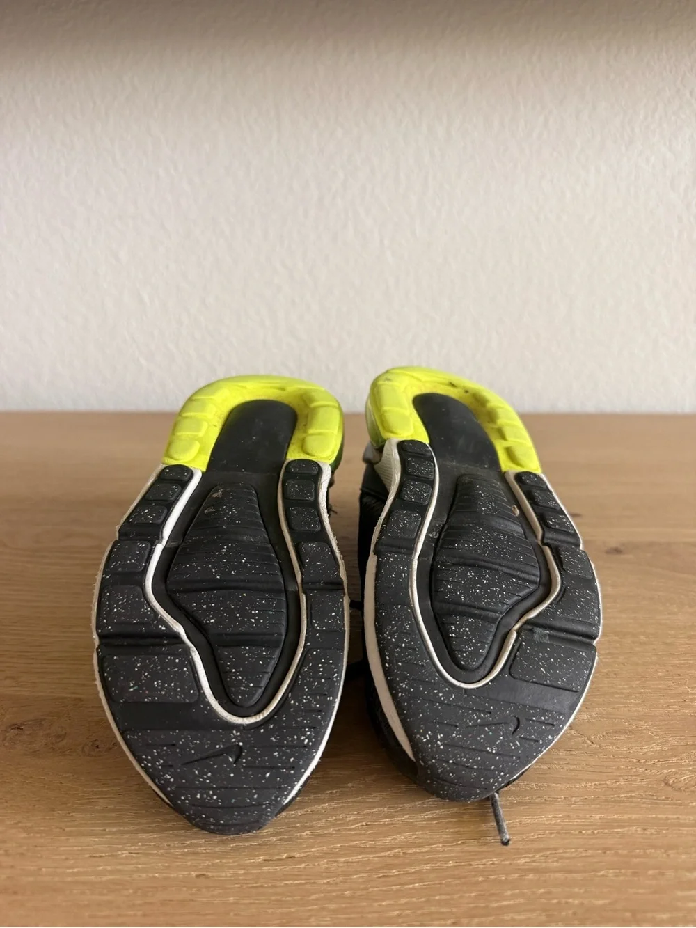 Nike Air Max Sneakers | Black/Lime Green | Kids